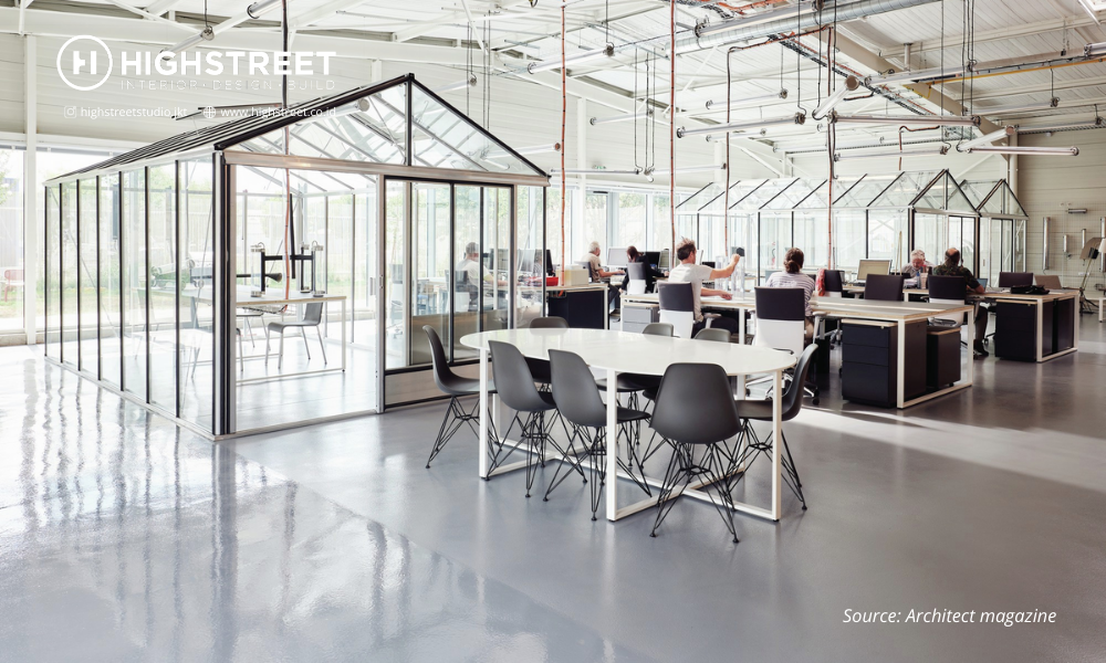 Design Workplaces for Social Distancing